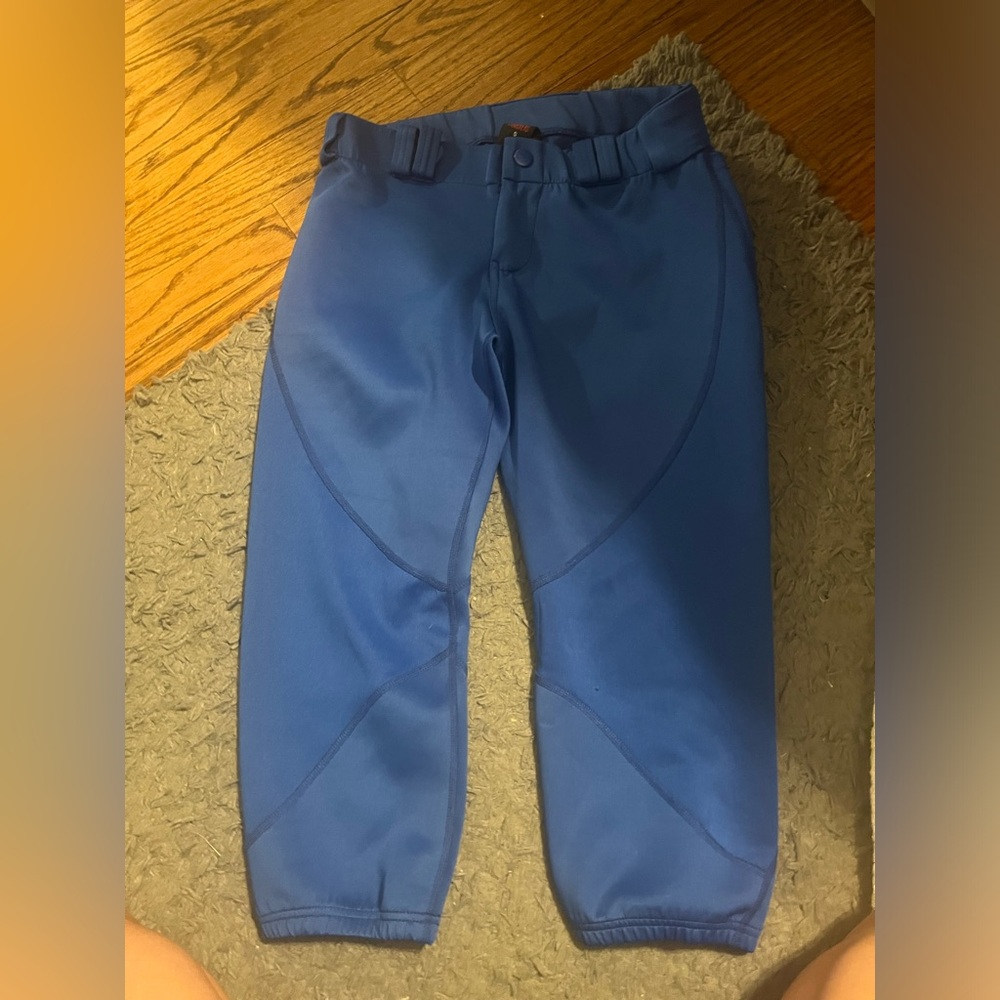 Royal blue softball pants